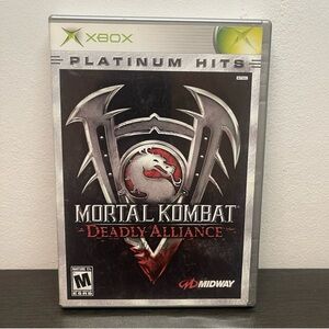 Mortal Kombat: Deadly Alliance - Platinum Hits (Xbox, 2003) CIB - Tested